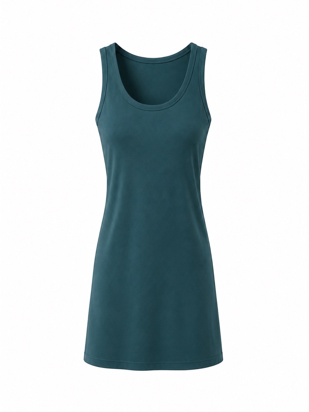 Kate Quinn NWT dark teal tank mini dress, medium